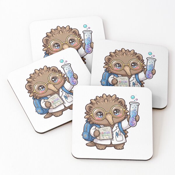 Item preview, Cute Echidna Chemistry Periodic Table Lab designed and sold by Wildlife-Walk.