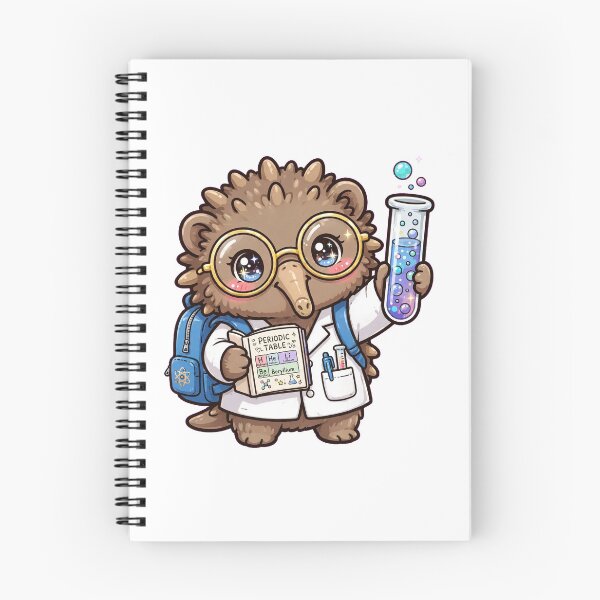 Item preview, Cute Echidna Chemistry Periodic Table Lab designed and sold by Wildlife-Walk.