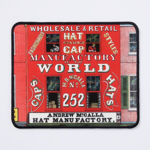 Item preview, H. B. McCalla, Hat & Cap Store Philadelphia Advertising, 1852 designed and sold by Fine-Art-Hub.