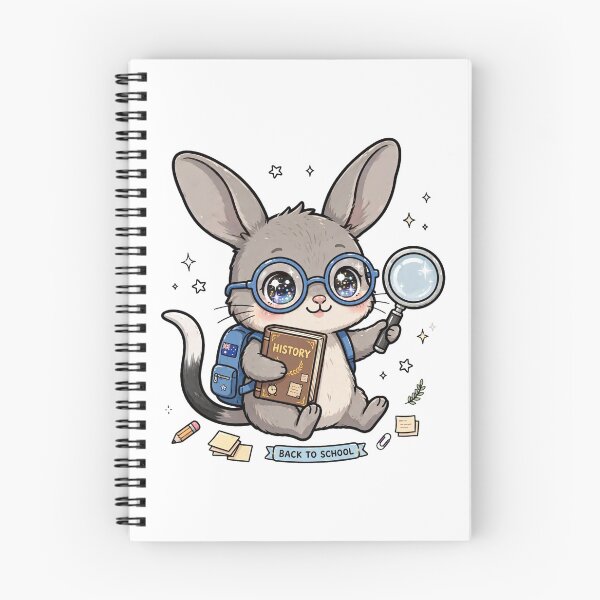 Item preview, Cute Bilby History Book Detective designed and sold by Wildlife-Walk.