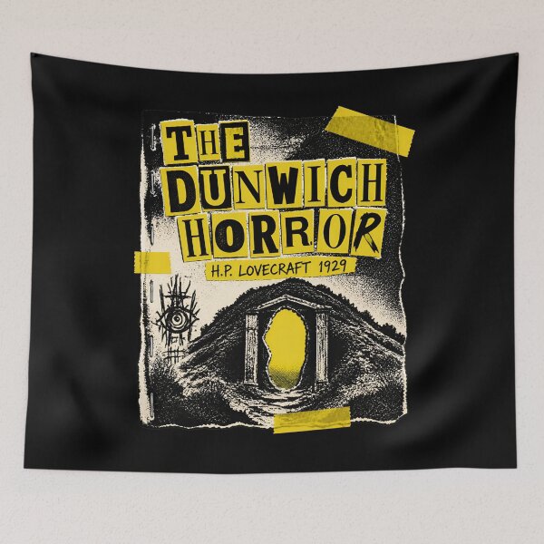 Item preview, H.P. Lovecraft The Dunwich Horror Punk Collage designed and sold by Fenay Designs.