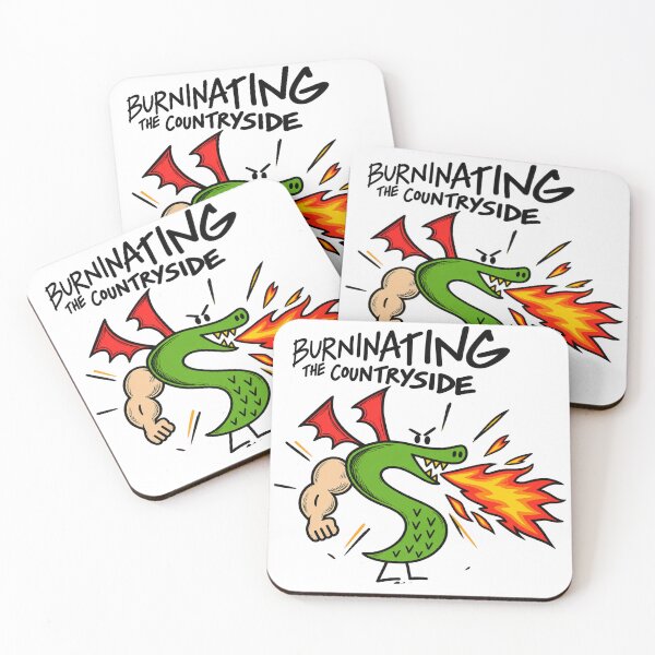 Item preview, Trogdor Burninating the Countryside Dragon designed and sold by Cadamurrovault.