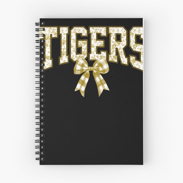 Item preview, Gold Tiger Big Cat Lover Floral Plaid Bow Back To School designed and sold by Krwasatoune.
