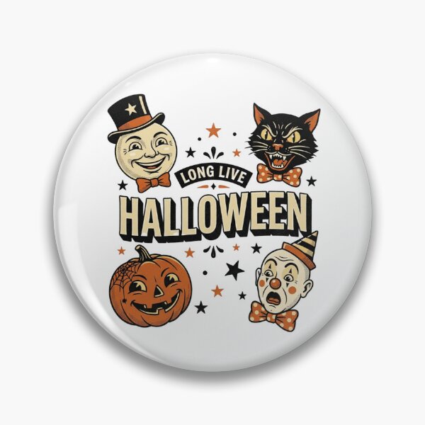 Item preview, Long Live Halloween Vintage Antique Spooky Flash Art Retro Creepmas Graphic designed and sold by raedattia.
