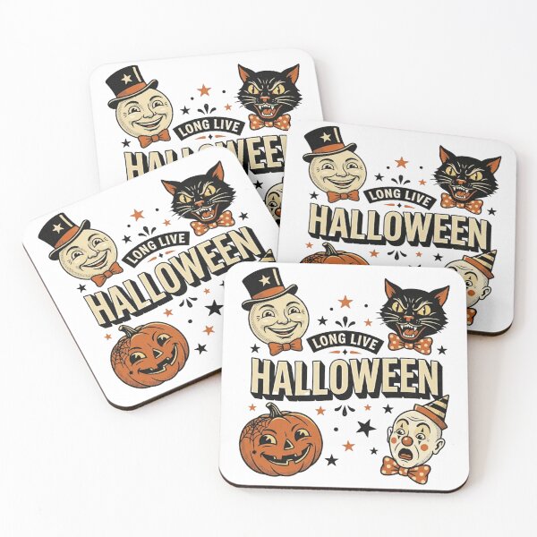 Item preview, Long Live Halloween Vintage Antique Spooky Flash Art Retro Creepmas Graphic designed and sold by raedattia.