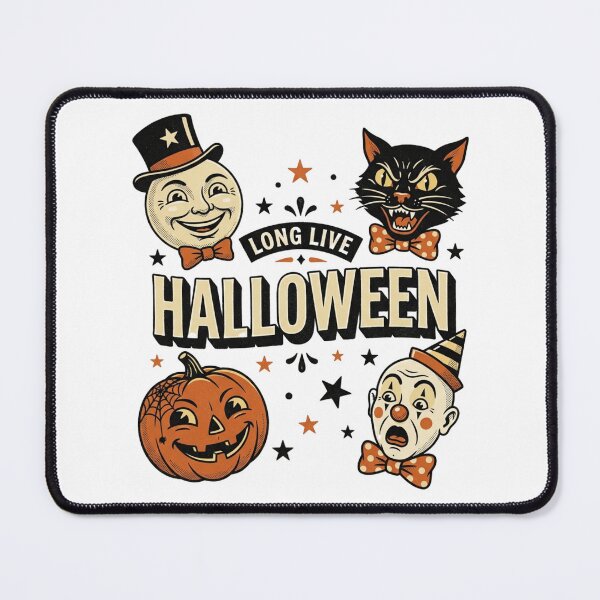 Item preview, Long Live Halloween Vintage Antique Spooky Flash Art Retro Creepmas Graphic designed and sold by raedattia.