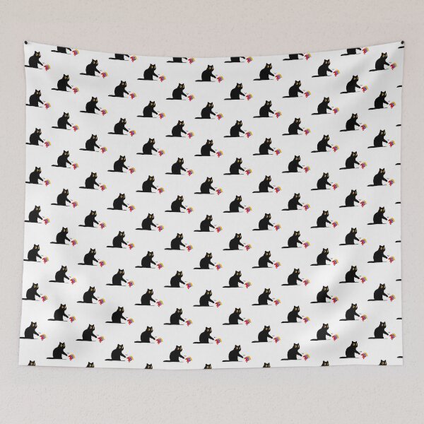 Item preview, Feline Vs Pachyderm Political Showdown Cute Animal Debate Graphic | Limited Edition designed and sold by Yobconcept.
