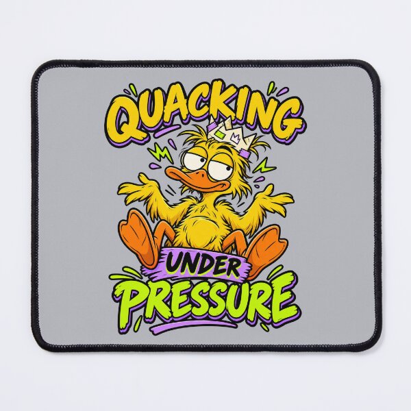Item preview, Quacking Under Pressure Funny Duck T-Shirt designed and sold by InfiniEmotion.