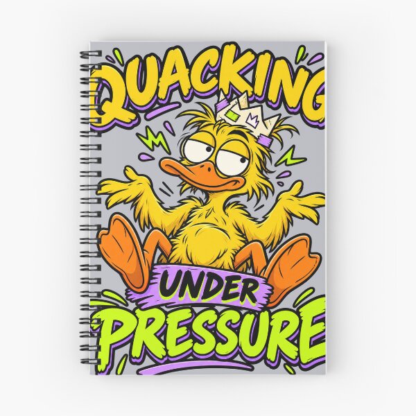Item preview, Quacking Under Pressure Funny Duck T-Shirt designed and sold by InfiniEmotion.