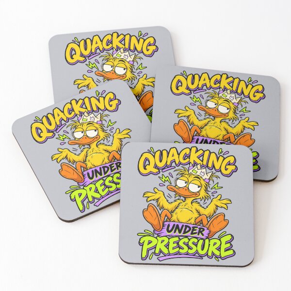Item preview, Quacking Under Pressure Funny Duck T-Shirt designed and sold by InfiniEmotion.