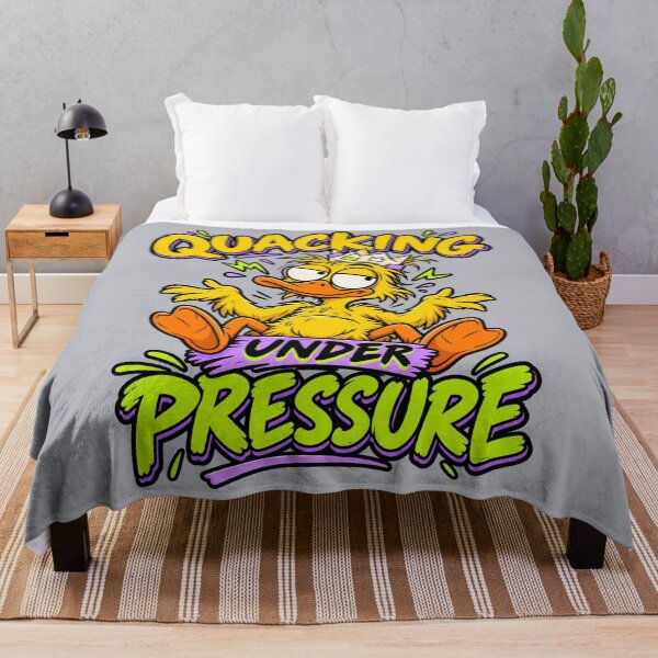 Item preview, Quacking Under Pressure Funny Duck T-Shirt designed and sold by InfiniEmotion.