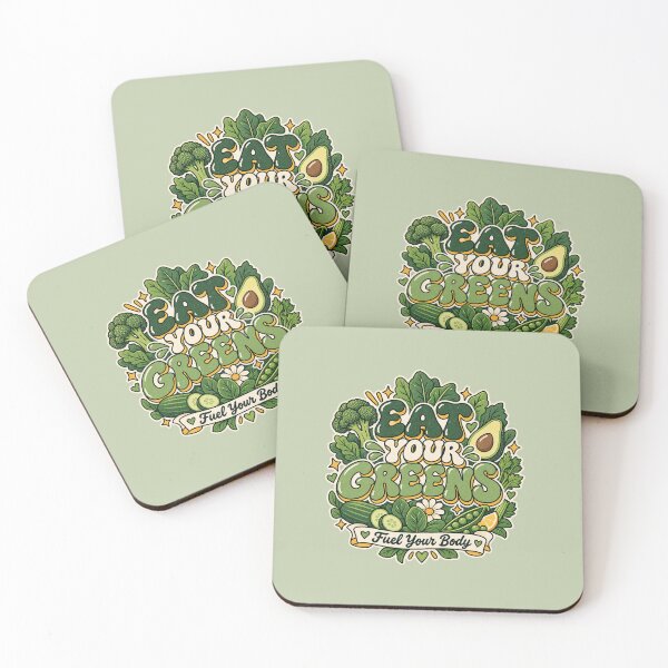 Item preview, Eat Your Greens, Fuel Your Body,  Healthy Eating & Wellness Design designed and sold by Right-UR.