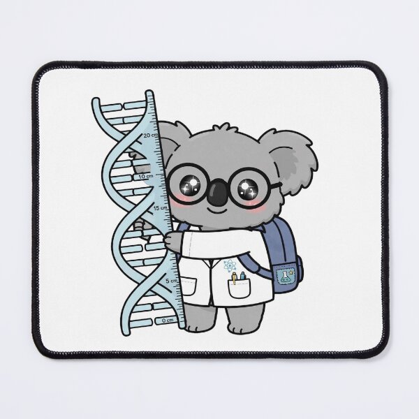 Item preview, Cute Koala Scientist Measuring DNA Ruler designed and sold by Wildlife-Walk.