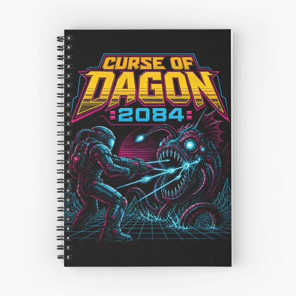 Item preview, H.P. Lovecraft Curse of Dagon 2084 Arcade Battle designed and sold by Fenay Designs.