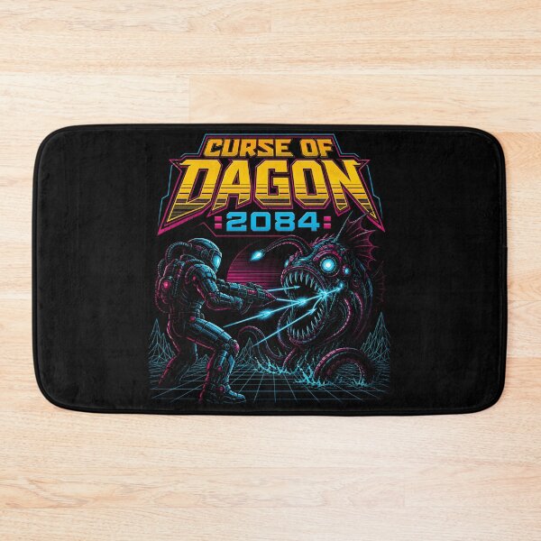 Item preview, H.P. Lovecraft Curse of Dagon 2084 Arcade Battle designed and sold by Fenay Designs.