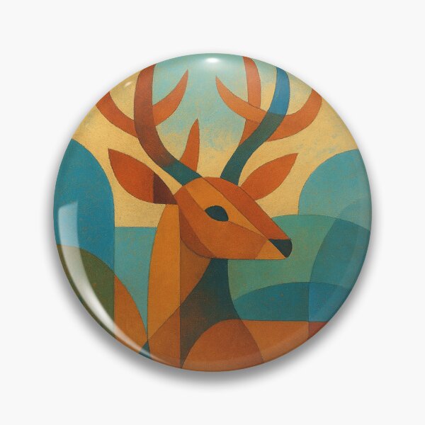 Item preview, Deer illustration – Majestic Stag in the Forest designed and sold by GalleryKauffeld.