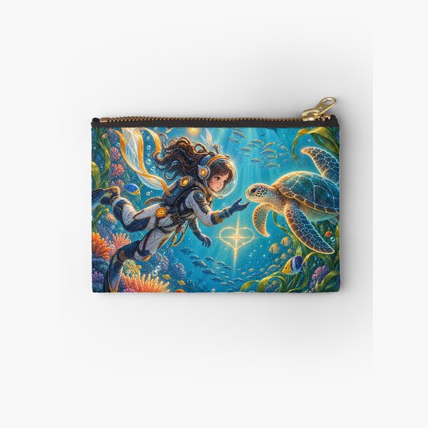 Item preview, Ocean of Kindness Sea Turtle Fantasy Art designed and sold by ADEL MASSRY (AM)©.