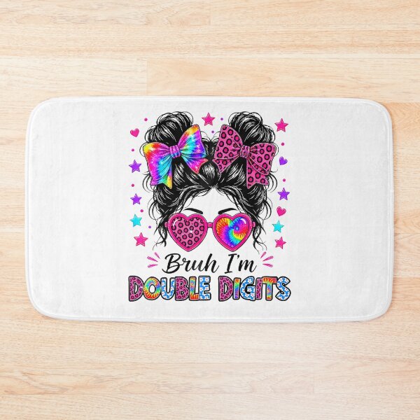 Item preview, Bruh I'M Double Digits 10Th Birthday Girl 10 Year Old Bday designed and sold by Krwasatoune.