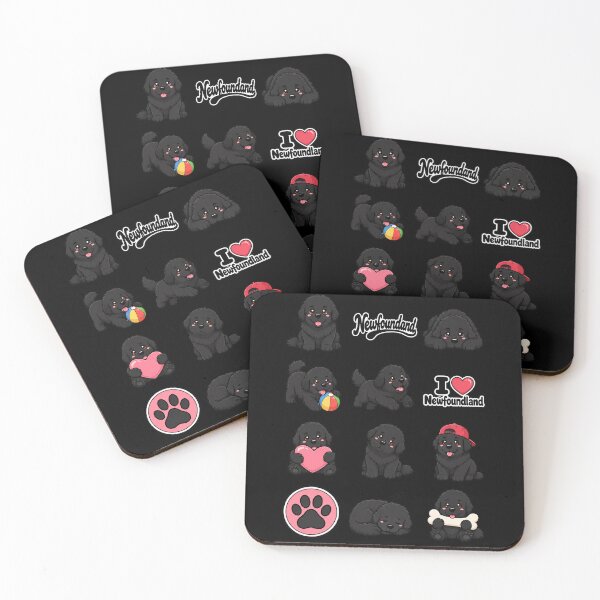 Item preview, Cute Newfoundland stickers and apparel design designed and sold by rafaeltto.
