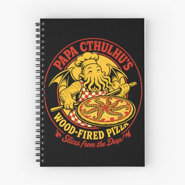 Item preview, H.P. Lovecraft Papa Cthulhu's Wood-Fired Pizza designed and sold by Fenay Designs.