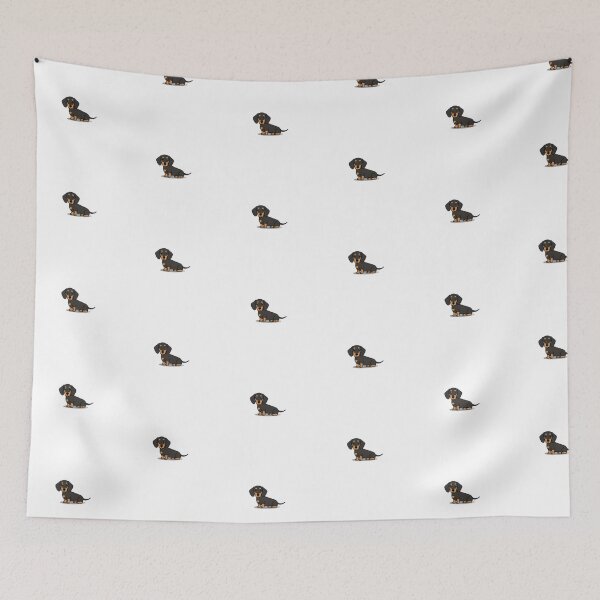 Item preview, Sitting Black and Tan Dachshund  designed and sold by The Waggy Doodle.