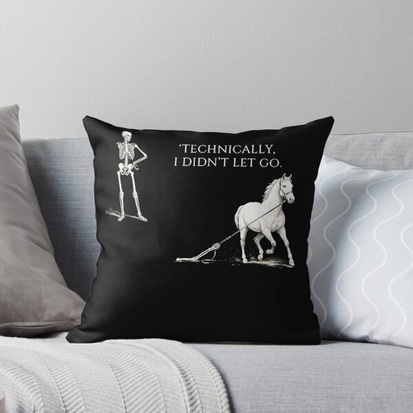 Item preview, Horse Riding Saying Equestrian Skeleton Dark Humor Vintage designed and sold by Krwasatoune.
