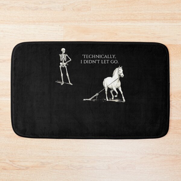 Item preview, Horse Riding Saying Equestrian Skeleton Dark Humor Vintage designed and sold by Krwasatoune.
