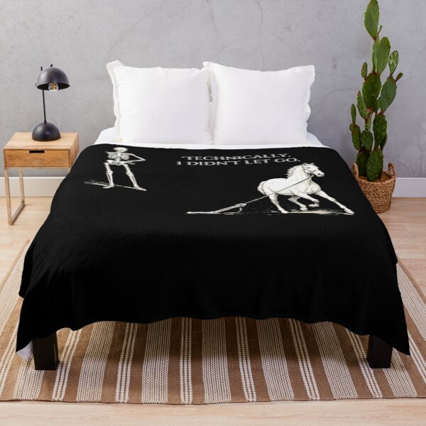 Item preview, Horse Riding Saying Equestrian Skeleton Dark Humor Vintage designed and sold by Krwasatoune.
