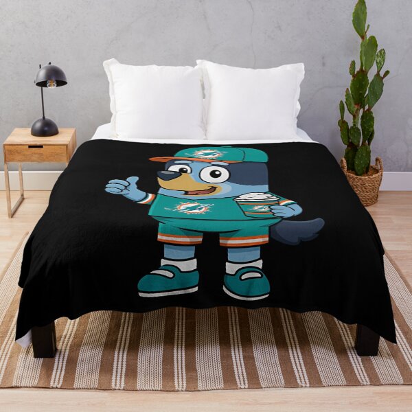 Item preview, Miami Dolphins football Blueys designed and sold by Memeystuff4sale.