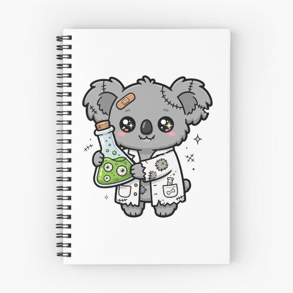 Item preview, Halloween Zombie Koala Eyeball Potion Scientist designed and sold by Wildlife-Walk.