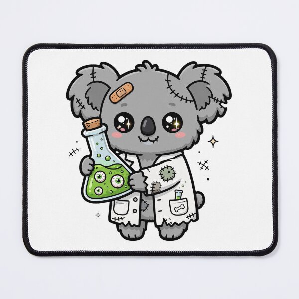 Item preview, Halloween Zombie Koala Eyeball Potion Scientist designed and sold by Wildlife-Walk.