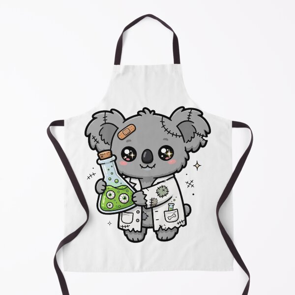 Item preview, Halloween Zombie Koala Eyeball Potion Scientist designed and sold by Wildlife-Walk.