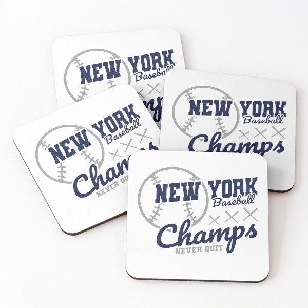 Item preview, New York Baseball Champs Never Quit - Baseball Champion Pride designed and sold by MASMUS27.