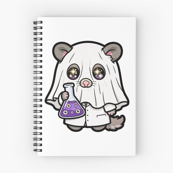 Item preview, Halloween Ghost Possum Potion Scientist designed and sold by Wildlife-Walk.
