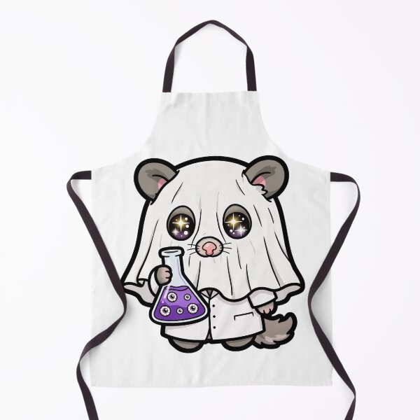 Item preview, Halloween Ghost Possum Potion Scientist designed and sold by Wildlife-Walk.