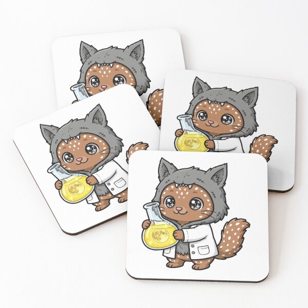 Item preview, Halloween Werewolf Quoll Moon Potion Scientist designed and sold by Wildlife-Walk.