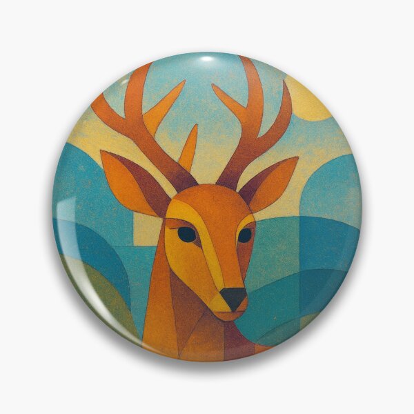 Item preview, Deer illustration – Majestic Stag in the Forest designed and sold by GalleryKauffeld.