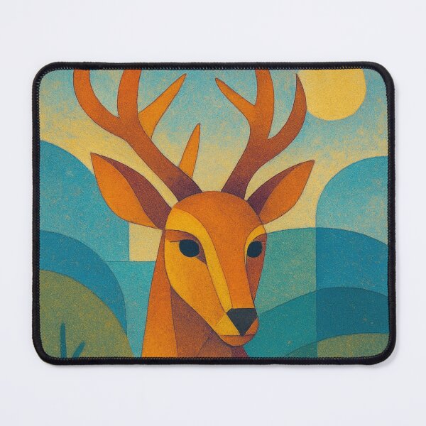 Item preview, Deer illustration – Majestic Stag in the Forest designed and sold by GalleryKauffeld.