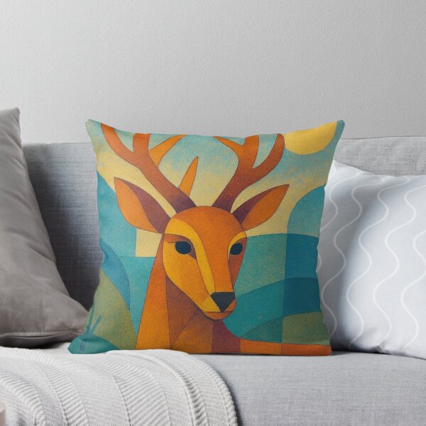 Item preview, Deer illustration – Majestic Stag in the Forest designed and sold by GalleryKauffeld.