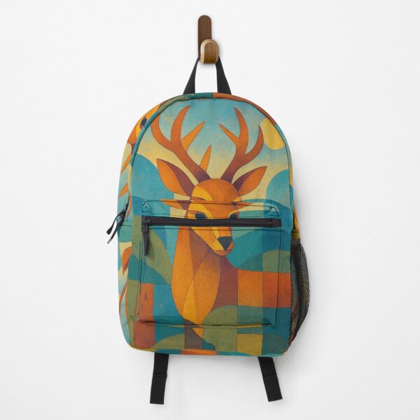 Item preview, Ilustración de un ciervo: majestuoso venado en el bosque. designed and sold by GalleryKauffeld.