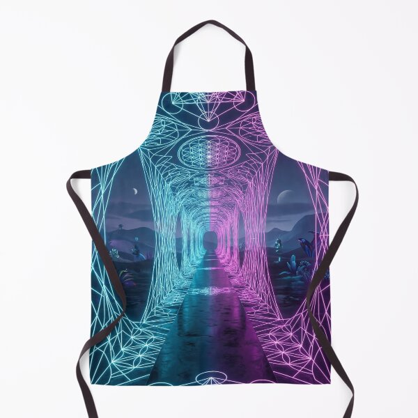 Item preview, Glowing Neon Dual Tone Sacred Geometry Corridor | Monkeybusiness designed and sold by monkeybusiness.pt.