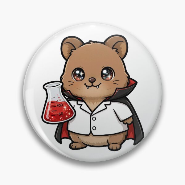 Item preview, Halloween Vampire Quokka Potion Scientist designed and sold by Wildlife-Walk.