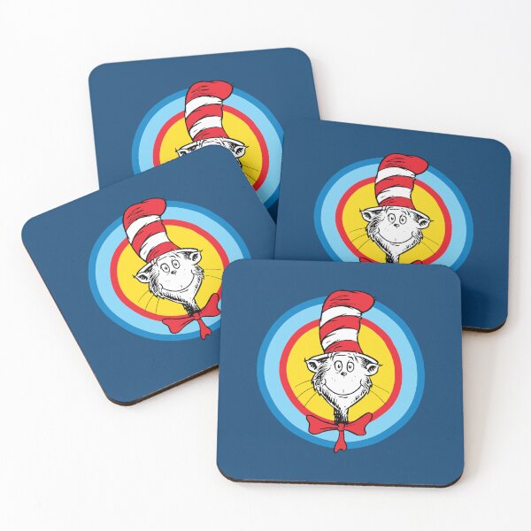 Item preview, Striped Hat Cat Circle Frame designed and sold by toryshrops.