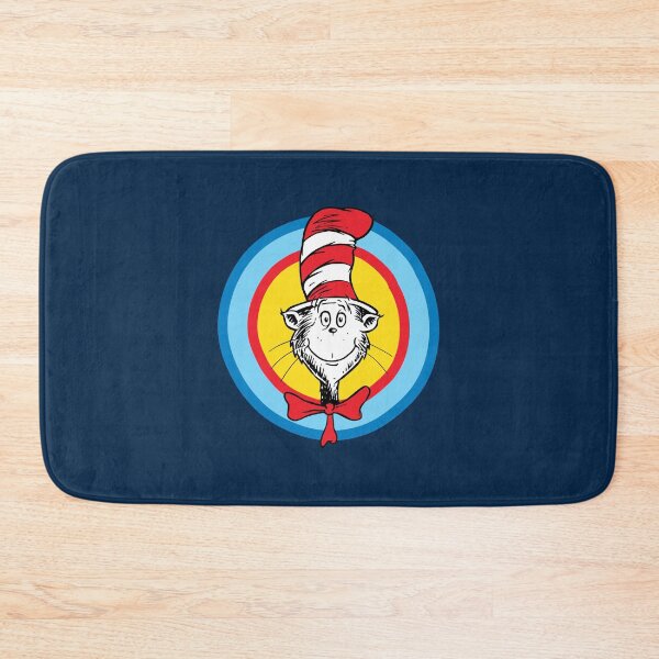 Item preview, Striped Hat Cat Circle Frame designed and sold by toryshrops.