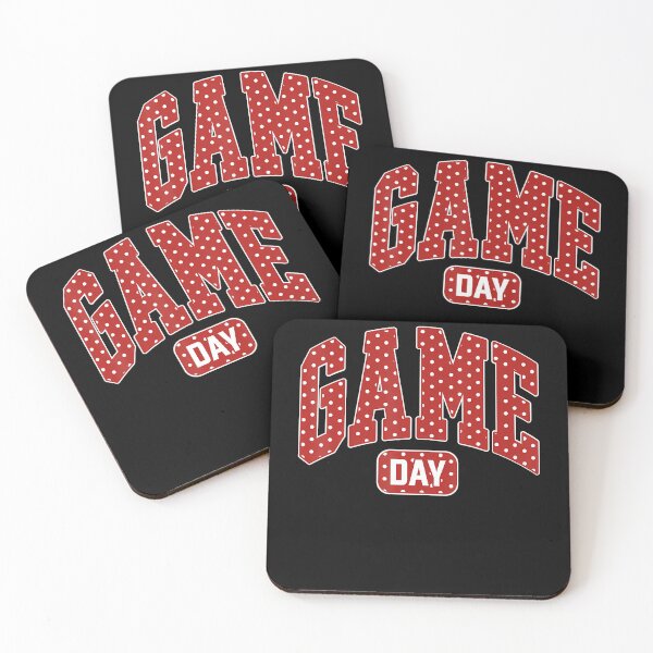 Item preview, Happy Dot Day Game Day Polka Dot Football Red Team Spirit designed and sold by Krwasatoune.