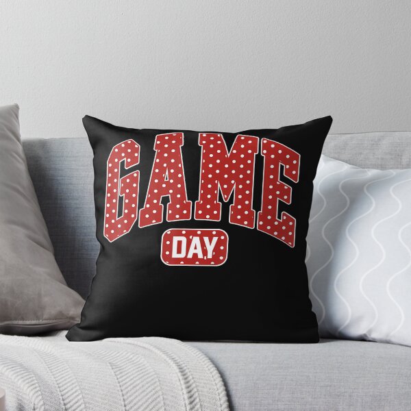 Item preview, Happy Dot Day Game Day Polka Dot Football Red Team Spirit designed and sold by Krwasatoune.