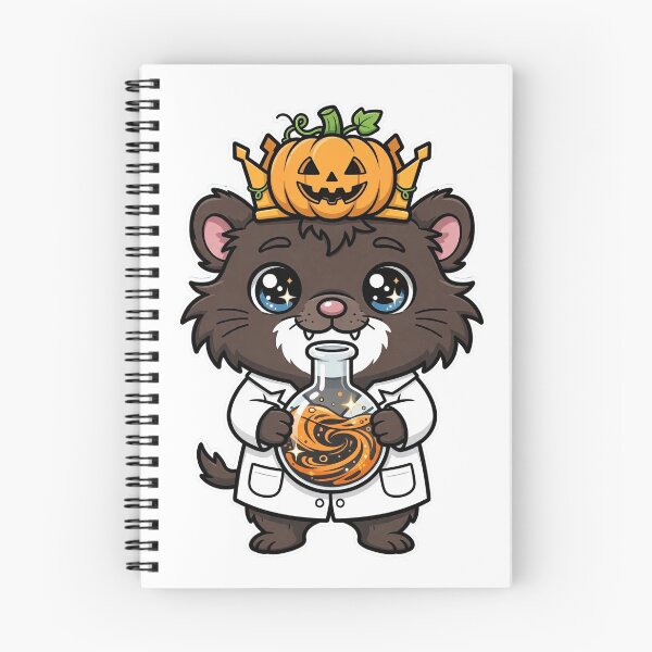 Item preview, Halloween Pumpkin Crown Tasmanian Devil Potion designed and sold by Wildlife-Walk.