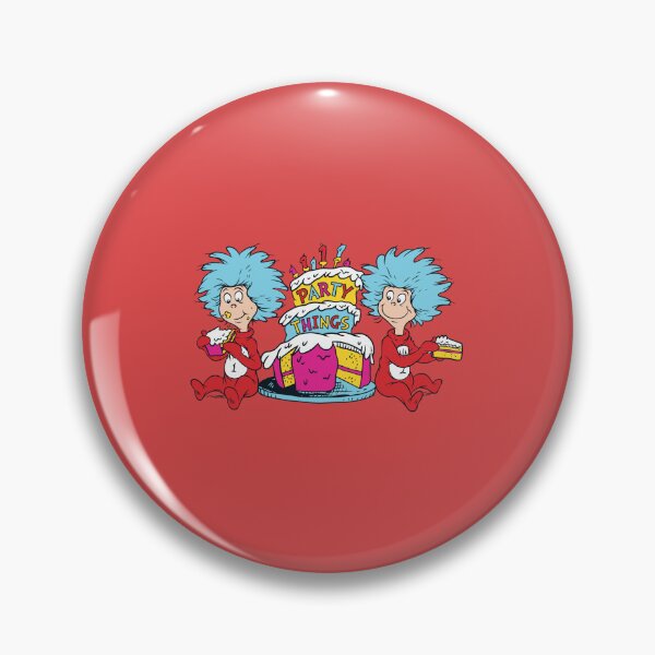 Item preview, Thing One Two Birthday Cake designed and sold by toryshrops.