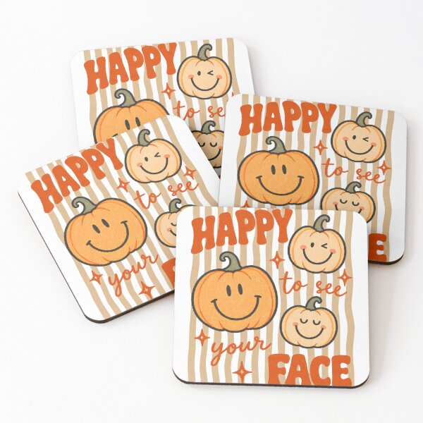 Item preview, Striped Happy To See Your Face Groovy Teacher Fall designed and sold by VGAfanatic.