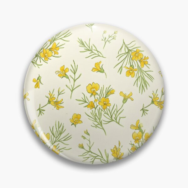 Item preview, Delicate Yellow Leschenaultia Wildflower Pattern designed and sold by Studio BC.